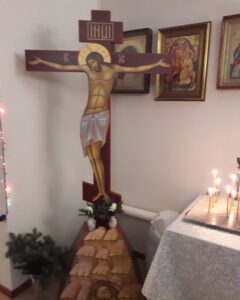 В Рождественский Сочельник в нашей церкви  совершено богослужение