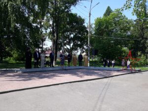 Иерей Сергий Беляков принял участие в торжественном митинге в День памяти и скорби в г. Нижний  Ломов.