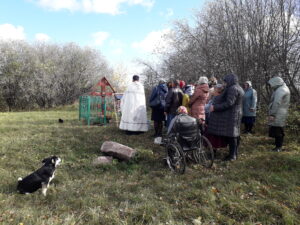 В селе Вирга почтили память преподобного Сергия игумена Радонежского